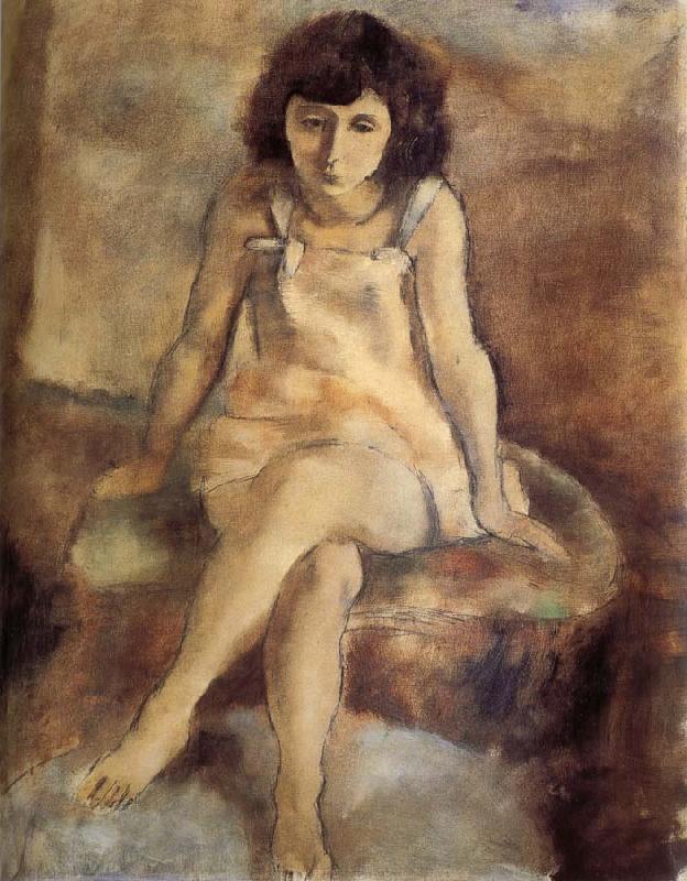 Jules Pascin Be seated lass China oil painting art